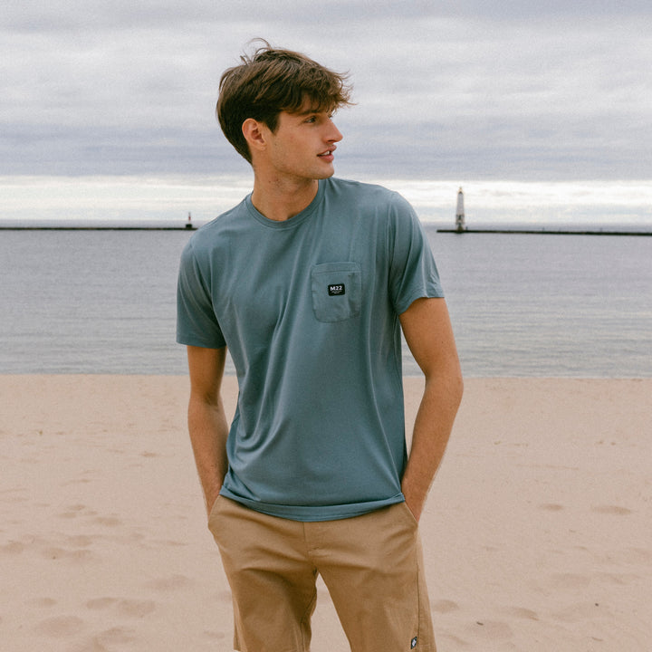 MORE THAN A ROAD POCKET T-SHIRT