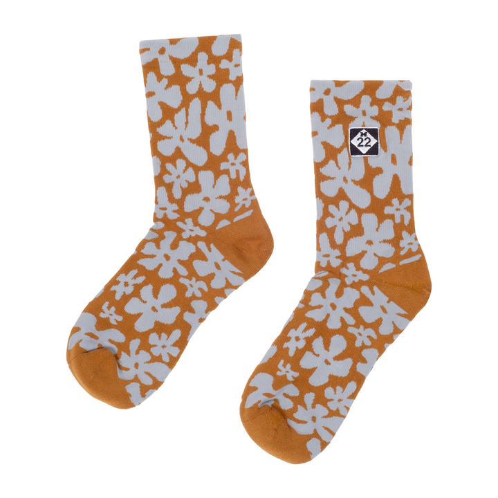 GROOVY FLORAL SOCK
