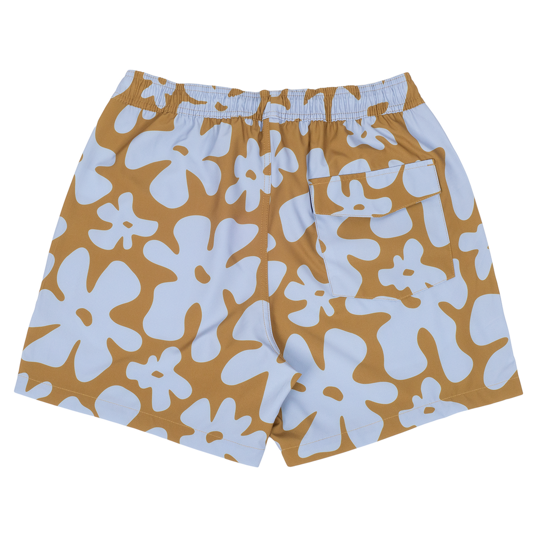 GROOVY FLORAL VOLLEY SHORTS