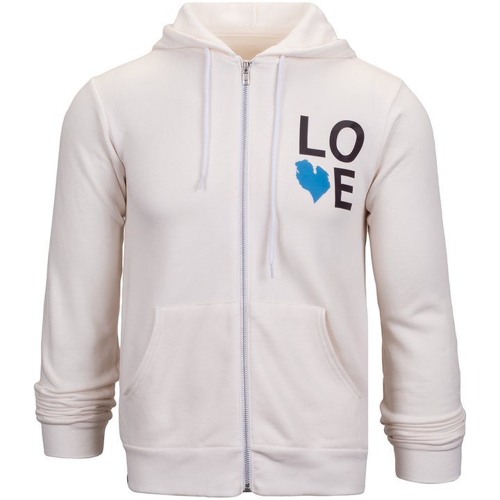 LOVE ZIP HOOD