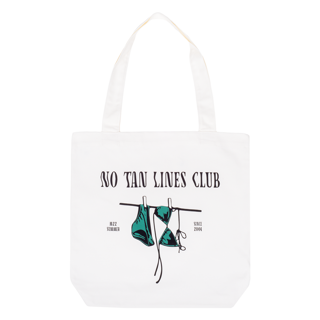NO TAN LINES TOTE BAG