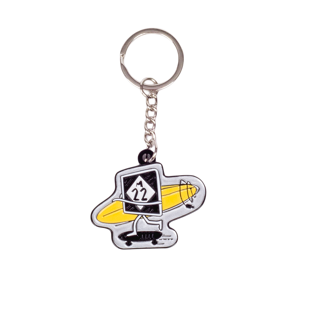 SURFER DUDE KEYCHAIN