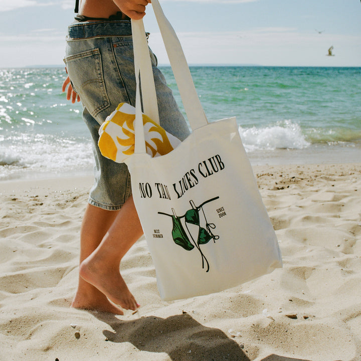NO TAN LINES TOTE BAG