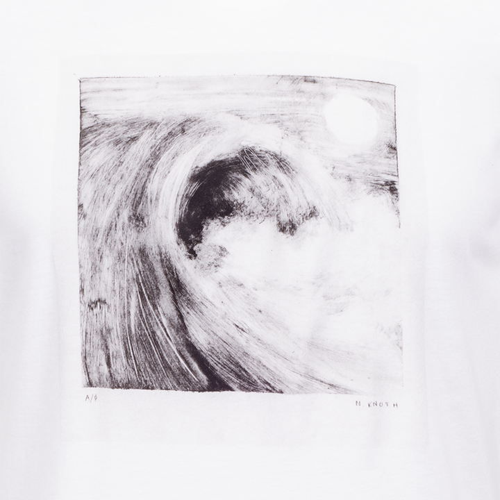 WAVE PRINT T-SHIRT